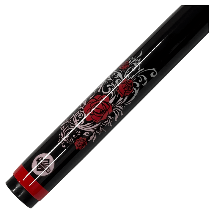 Formula Sports Rose Tattoo - 2-Piece Composite Cue 57" / 10mm Glue On Cues