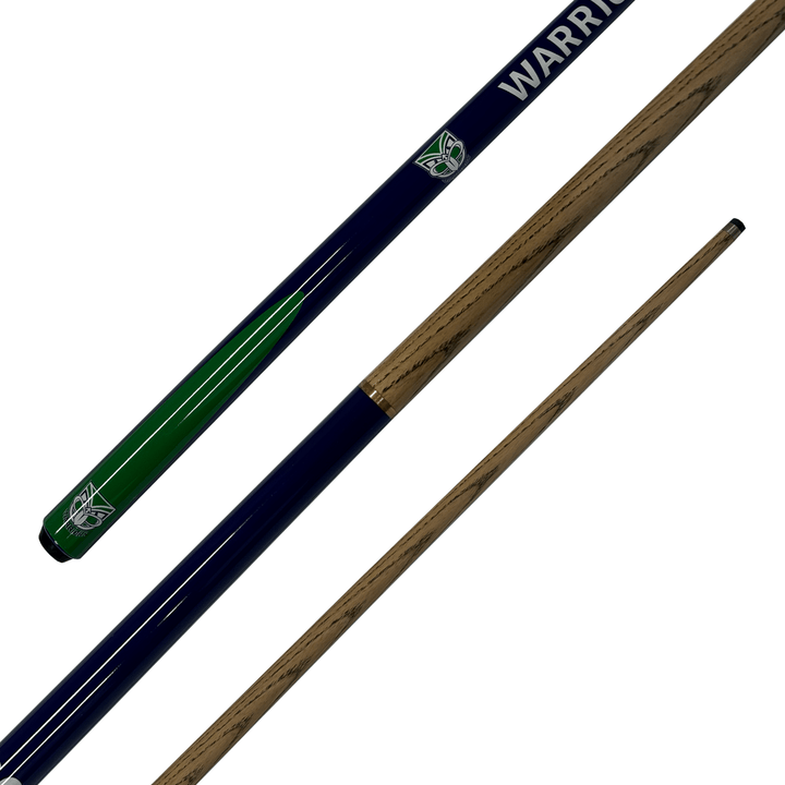 NRL NRL Teams - 2-Piece Ash Cue 57" / 10mm Glue On / New Zealand Warriors Cues