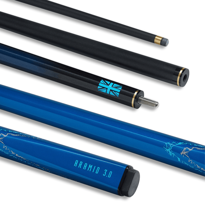 Powerglide Aramid - 2-Piece Graphite Cue Cues