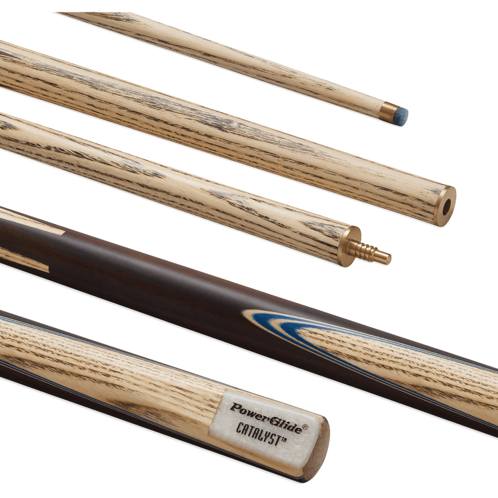 Powerglide Catalyst - 2-Piece Ash Cue 57" / 9.5mm Glue On Cues