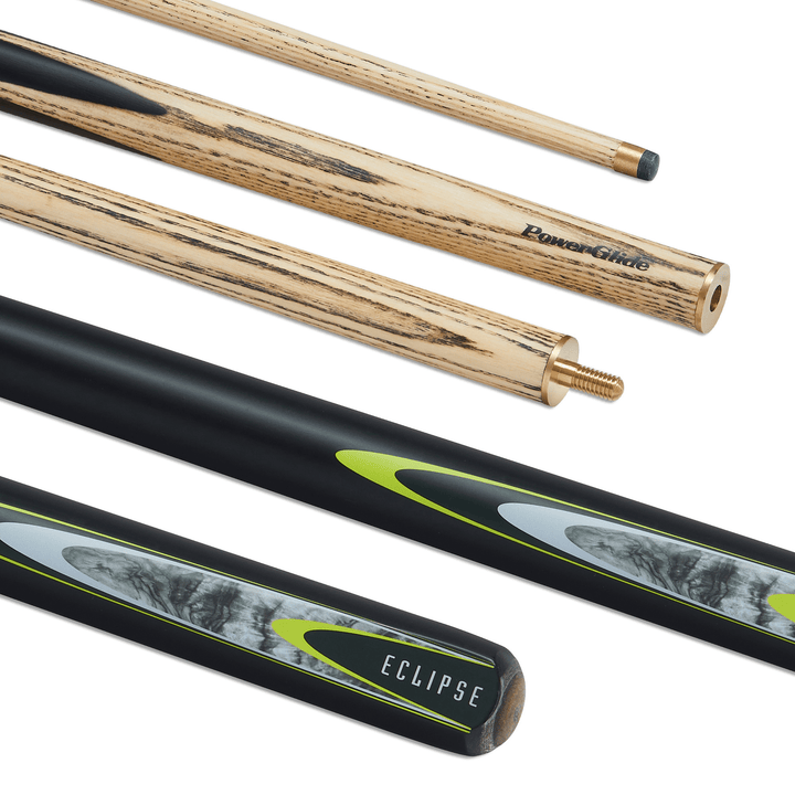 Powerglide Eclipse - 2-Piece Ash Cue 57" / 10mm Glue On Cues