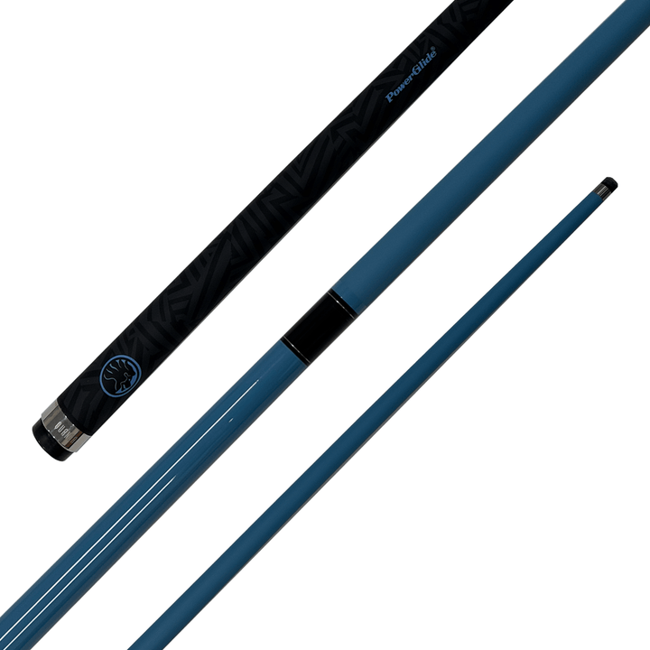 Powerglide Quanta - 2-Piece Carbon Cue 57" / 10mm Glue On / White Cues