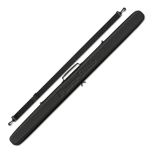 Powerglide Svartur - 2-Piece 3/4 Split Cue Case Black Cases