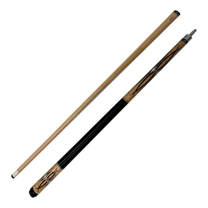 Universal 9 Ball 111-2 - 2-Piece Maple Cue 58" / 13mm Glue On Cues